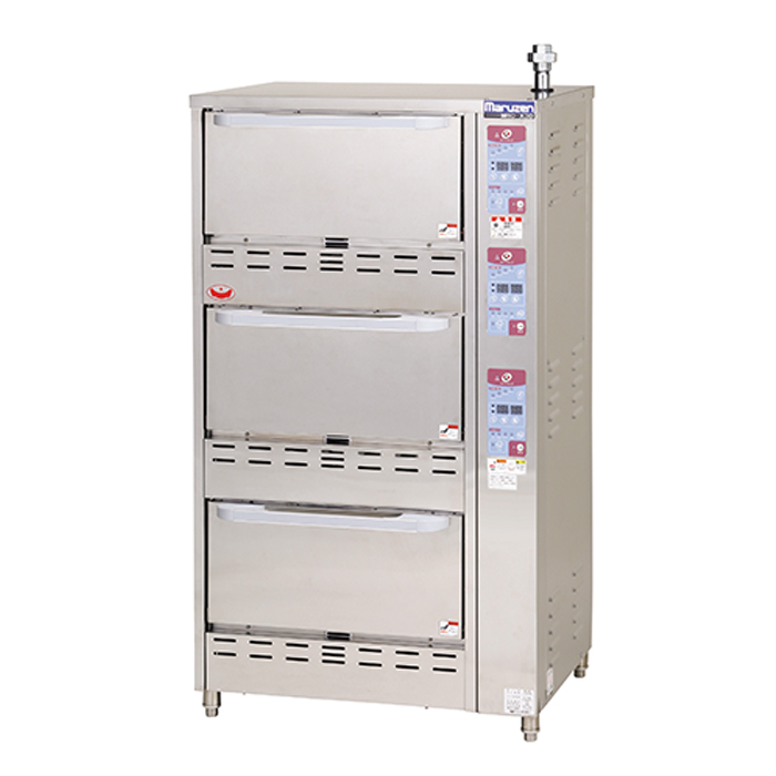 Cuociriso Automatico a Gas Maruzen MRC-X3D 3 Ripiani