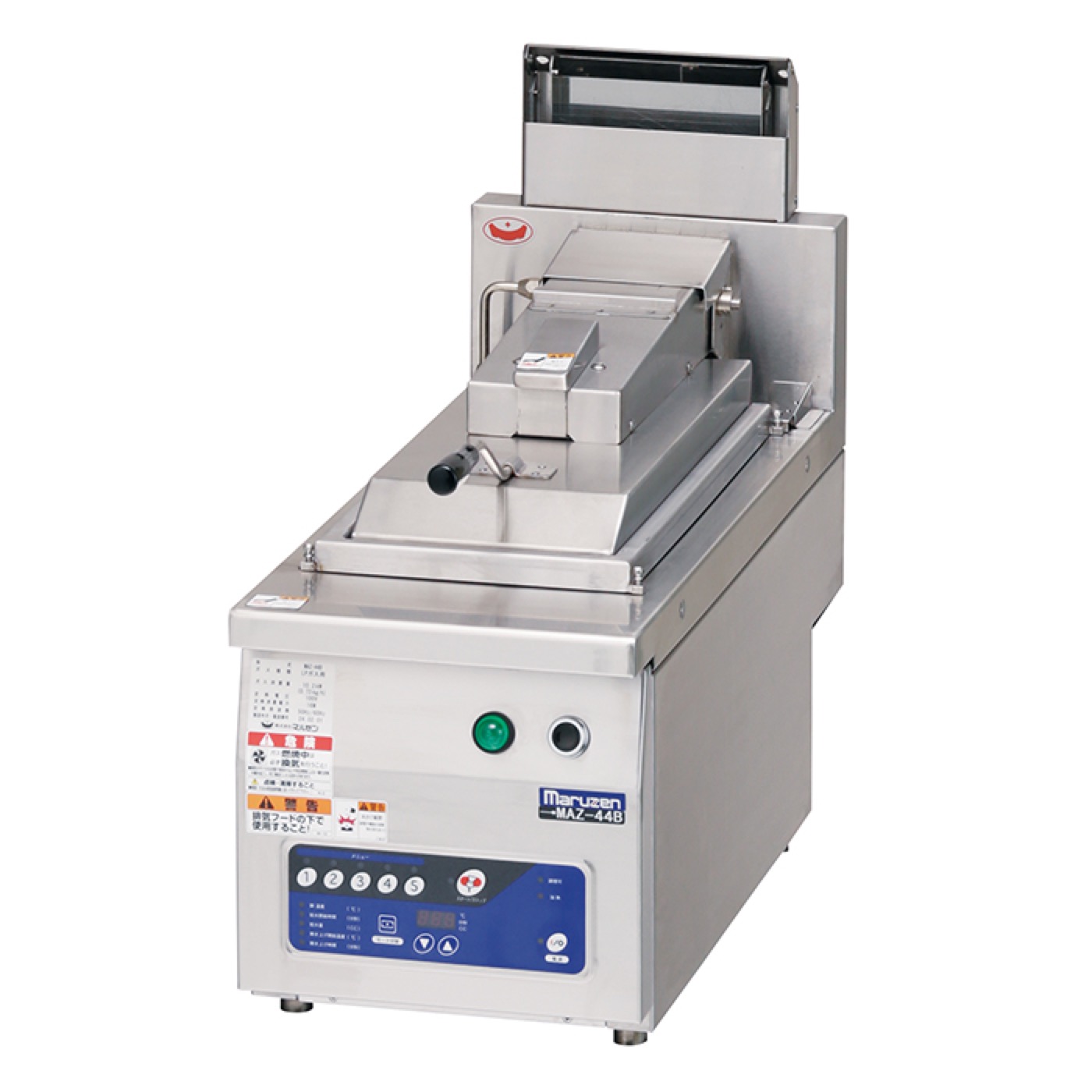 Piastra Gyoza Automatica a Gas Maruzen MAZ-4B – Ciclo Completo Automatico, da Banco 30 cm