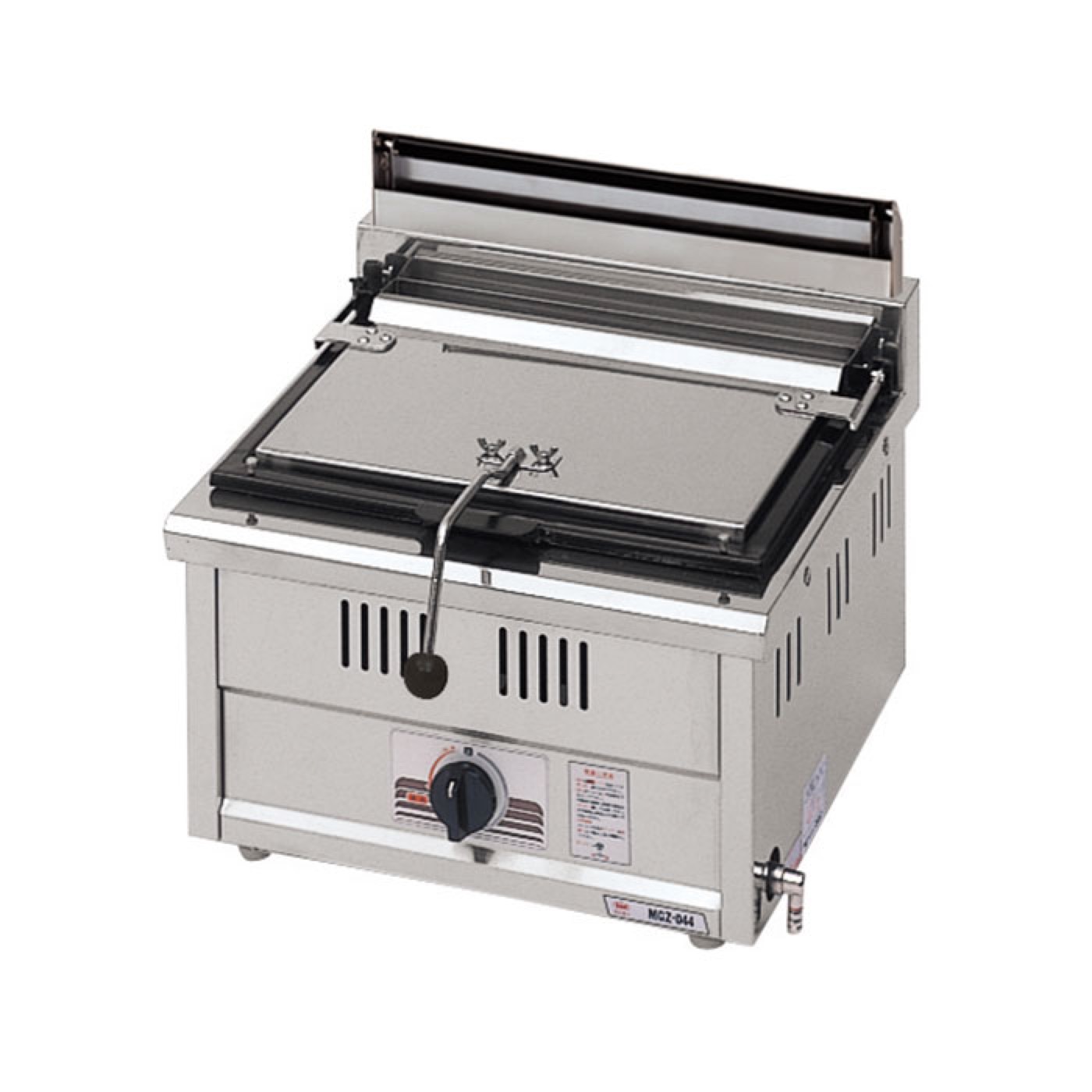 Piastra Gyoza a Gas da Banco Maruzen MGZ-044 – Compatta 450×450 mm, 5,47 kW