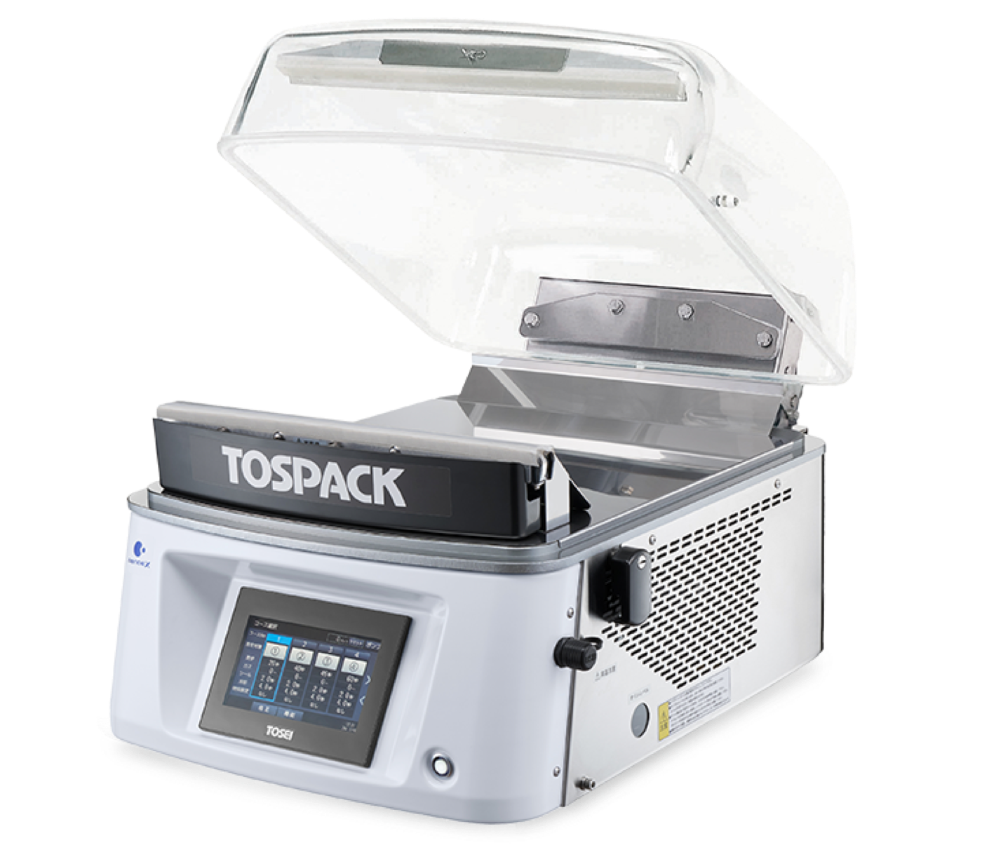 Confezionatrice Sottovuoto Professionale Clear Dome per Gyoza Surgelati TOSEI TOSPACK V-483 (barra