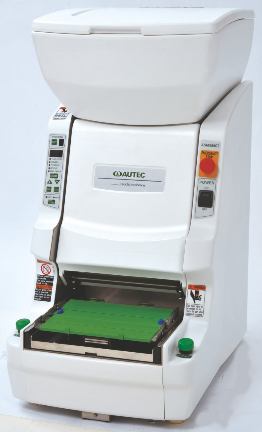 Robot per Maki Autec ASM880CE · 400 pz/h (forma e arrotola)