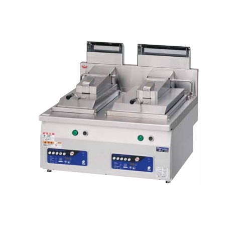 Piastra Gyoza Automatica a Gas Doppia Maruzen MAZ-46B 12,8 kW