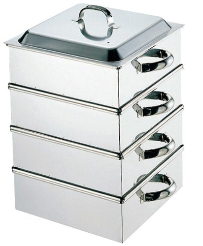 Vaporiera Quadra a Induzione EBM Regular — 30-45 cm per Cucine Elettriche
