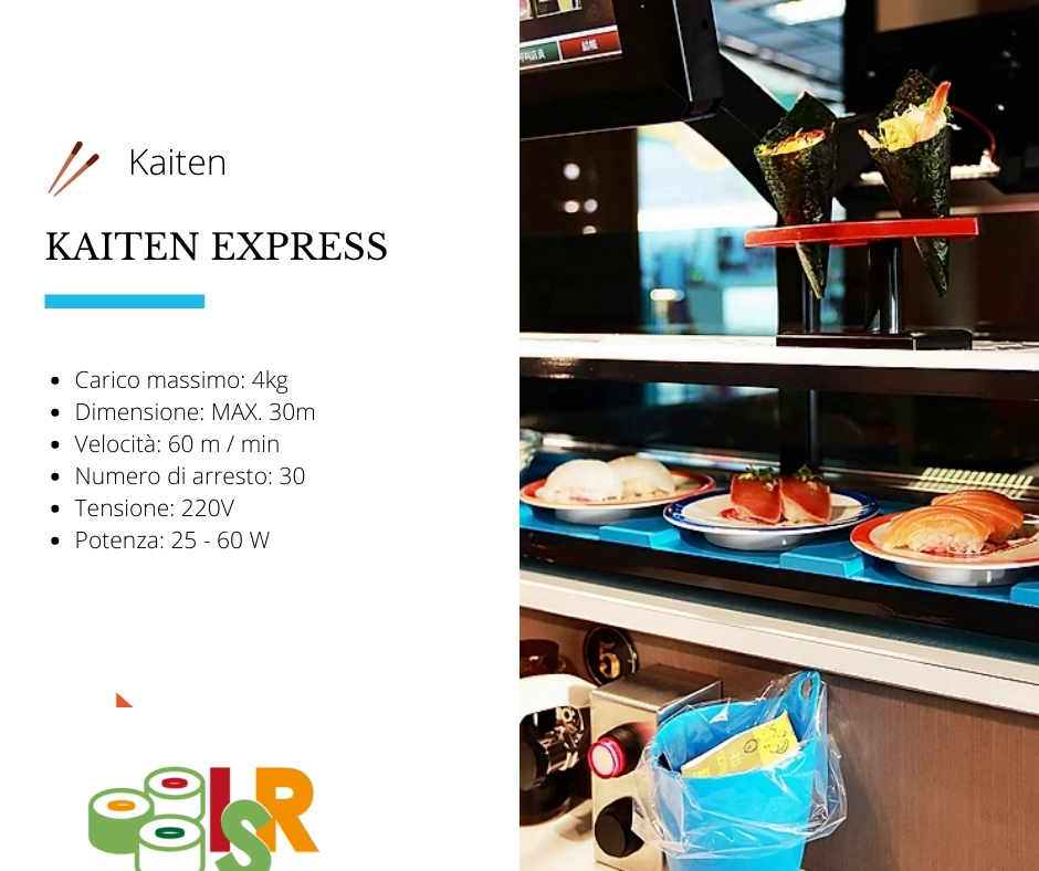 Kaiten express scheda tecnica